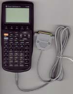 Deluxe Link Plugged Into A TI-86